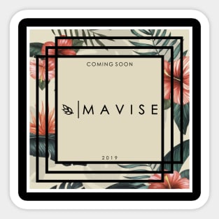 Mavise Background Sticker